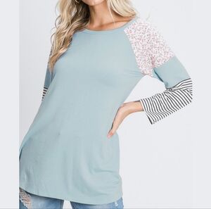 New Heimish Dusty Mint Top